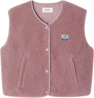 American Vintage East Vest - Dames - Bodywarmers - Paars - Xs/S - Polyester - Jassen
