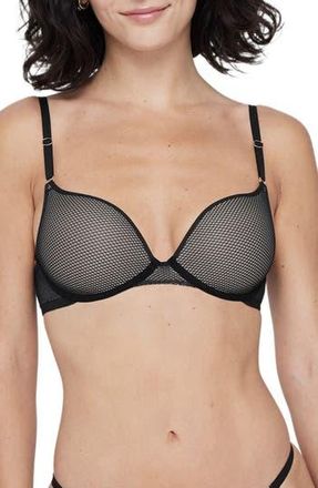 Skarlett Blue Mischief Push-Up Bra in Black/nyln at Nordstrom Rack, Size 30Dd