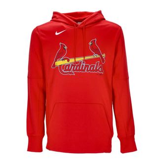 Nike Hoodies, male, Red, Size: S Therma Performance Hoodie