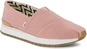 Toms Alpargata Resident Plus Slip-On Sneaker in Light/Pastel Pink at Nordstrom, Size 7.5