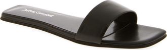Jeffrey Campbell Vellum Slide Sandal in Black at Nordstrom, Size 10