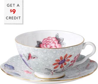 Wedgwood Cuckoo Cup & Saucer 2Pc Set