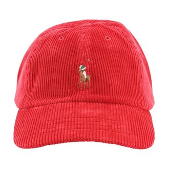Polo Ralph Lauren Gorra de Pana - Accessories - Hombre - Rojo - ONE SIZE