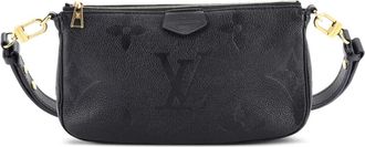 Louis Vuitton Multi Pochette Accessoires grote crossbodytas met monogramprint - Zwart