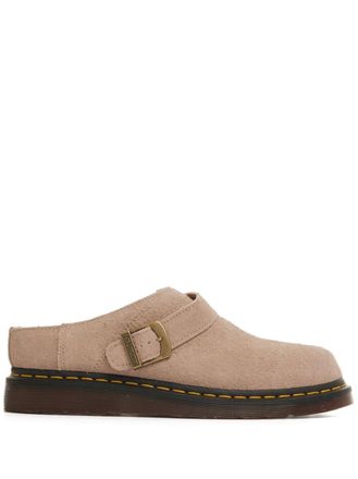 Dr. Martens Isham suede monk shoes - unisex - Rubber/Leather/Suede - 9 - Brown