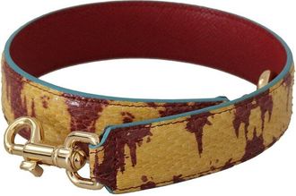 Dolce & Gabbana Snakeskin Shoulder Bag Strap