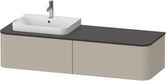 Duravit Happy D.2 Plus Unidad De Lavabo Para Consola De Pared, - Duravit