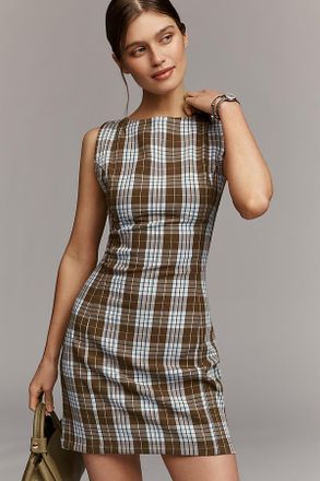 Pilcro Percie Plaid Mini Dress by Pilcro