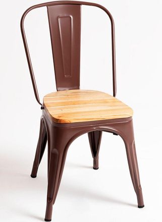 Regalos Miguel Regalos Miguel - Packs Sillas Comedor - Pack 6 Sillas Torix Madera Natural - Marr&oacute;n