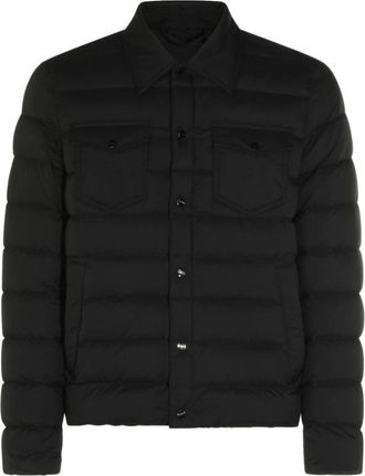 Herno Heren, Jassen, Zwart, Maat: XL Leer