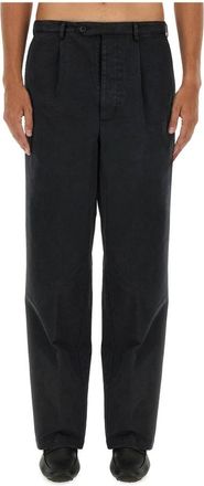 Bally Katoenen Broek - Heren - Straight fit broeken - Zwart - XL - Katoen - Broeken