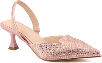 Twentyfourhaitch Slingback Pump - Dames - Schoenen - Roze - Maat: 37 EU