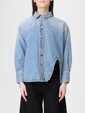 The Attico Overshirt The Attico in denim di cotone