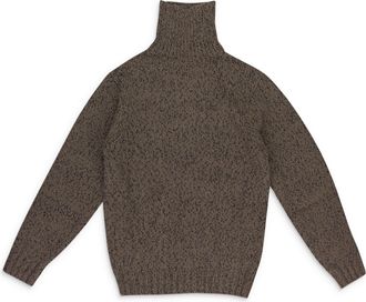 Aim&eacute; Leon Dore TAN MARLED TURTLENECK SWEATER