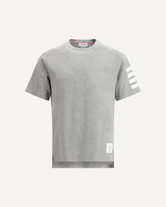 Thom Browne T-shirt with horizontal bands Male 3