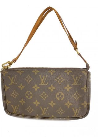 Louis Vuitton Brown Pouch (Pre-Owned)