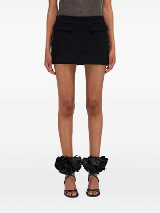 Ferragamo Minigonna con tasche - Nero