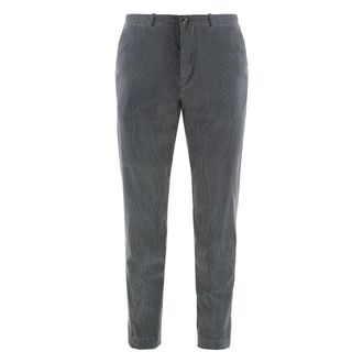 Roberto Ricci Design Slim-fit Trousers, male, Gray, L, Velvetflex 1000 Week End Pant