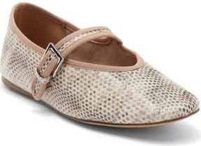 Steve Madden Judee Square Toe Mary Jane in Natural Snake at Nordstrom Rack, Size 7.5