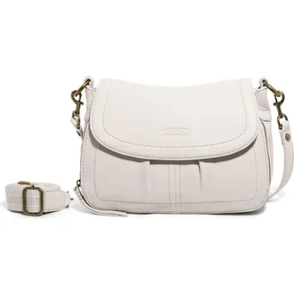 American Leather Co. Marino Crossbody Bag in Vanilla Smooth at Nordstrom Rack
