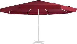 vidaXL Tela De Repuesto Para Sombrilla Rojo Burdeos515 Cm Vidaxl