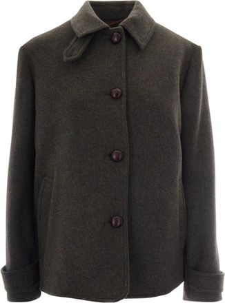 Max Mara Dames, Jassen, Groen, Maat: M