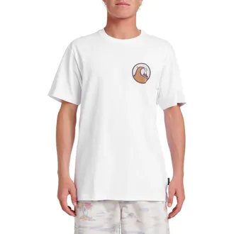 Quiksilver Jungle Wave Graphic T-Shirt in White at Nordstrom Rack, Size Xx-Large