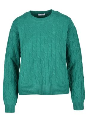 Ballantyne Crew Neck Sweater - Green