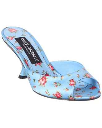 Dolce & Gabbana Keira Satin Sandal