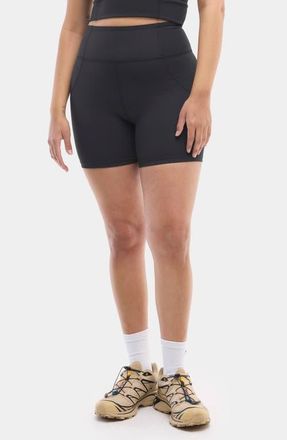 Halfdays Hattie Bike Shorts in Black at Nordstrom, Size X-Small