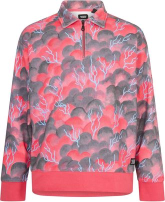 Levi's Mens Levis Lacoste Lettering Embroidered Collared Neck Long Sleeve Sweatshirt in Multicolor - Multicolour - Size X-Large