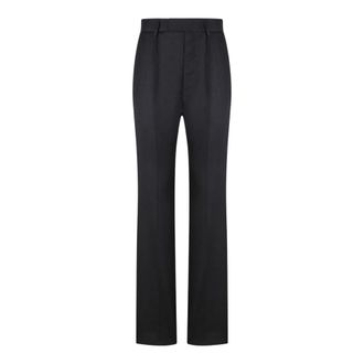 Vivienne Westwood Broeken, Dames, Zwart, S, Wol, Ray Flared wollen broek