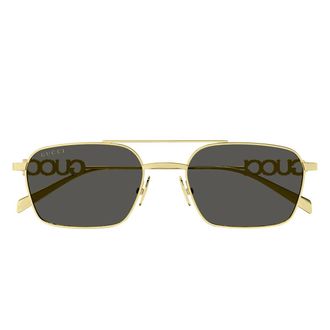 Gucci Sunglasses Gg1804 S 001 Gold/Grey Women