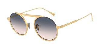 Giorgio Armani AR6146 3350I9 Womens Sunglasses Gold Size 47