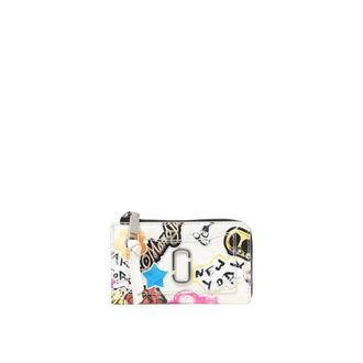 Marc Jacobs Wallets & Cardholders, female, Multicolor, Size: ONE SIZE Chic Compact Wallet with Zip Closure