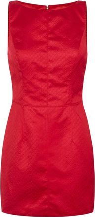 Elisabetta Franchi Dames, Jurken, Rood, Maat: S Taf