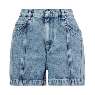 Isabel Marant Joely Denim Shorts - Dames - Denim shorts - Blauw - L - Denim - Korte Broeken