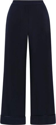 Maliparmi Pantaloni Pigiama - - Trousers - Donna - Blu - L