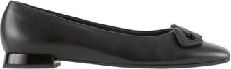 H&ouml;gl Coco Leren Ballerina - Dames - Ballerinas - Zwart - 37 1/2 EU - Schoenen