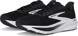 Brooks Ghost 17 Womens Running Shoes Black/Grey/White : 10.5 B - Medium, Textile
