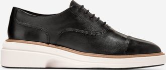 Cole Haan Womens &Oslash;riginal Grand CitySpectre Oxford Shoes - Black Size 10.5