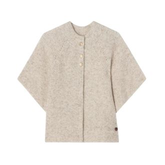 Busnel Truien & Vesten, Dames, Beige, XS, Wol, Vilanie Cardigan