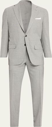 Kiton Wool Single-Breasted Suit