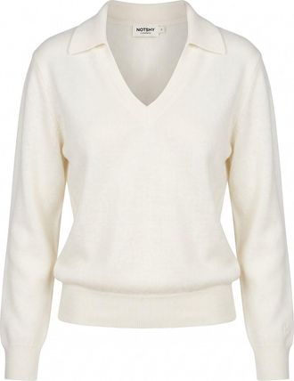 Not Shy Palmer Polo Neck Sweater