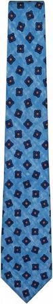 Kiton Ties - Heren - Stropdassen - Blauw - ONE Size - Accessoires