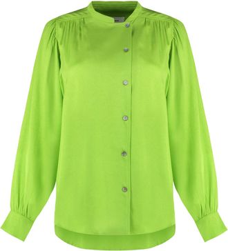 Yves Salomon Crêpe Blouse