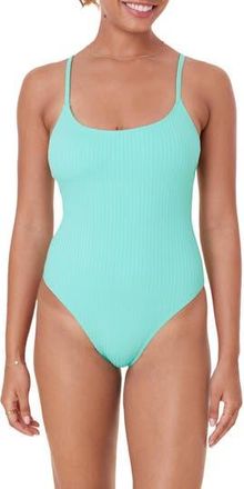 Andie Swim The Amalfi One-Piece Swimsuit in Opal at Nordstrom Rack, Size Medium