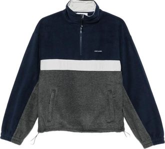 Low Classic Colourblock Quarter-zip Sweater