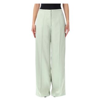 Alberta Ferretti Alberta Ferretti, Wide Trousers, female, Green, Size: XS Wide Trousers
