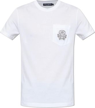 Dolce & Gabbana Heren, Tops, Wit, Maat: 2XL